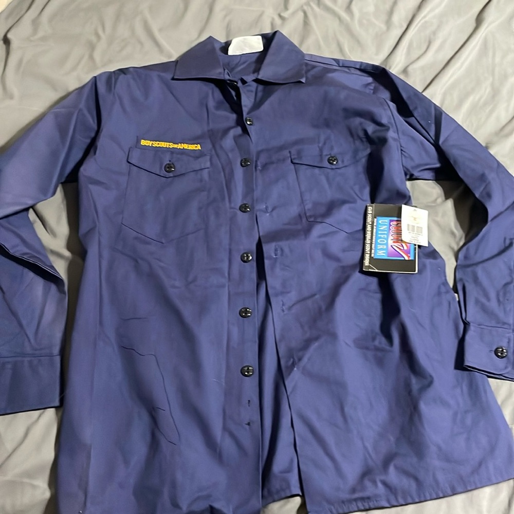 Cub Scouts long sleeve class a uniform shirt